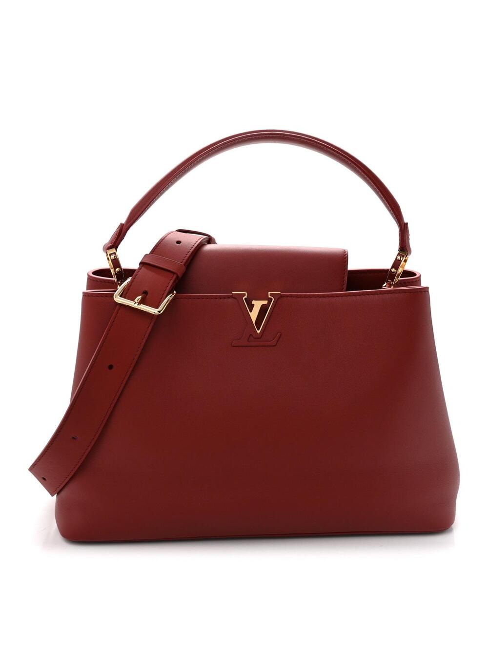 Louis Vuitton Smooth Calfskin Capucines #375214L49B